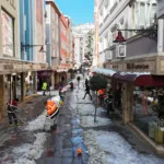 CADDELERDE KAR TEMİZLİĞİ